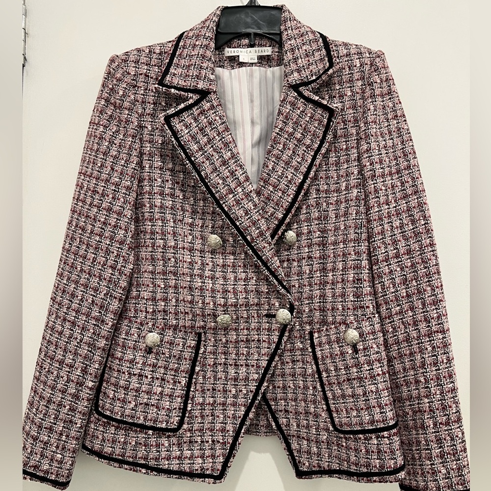 Veronica Beard Theron Tweed Jacket